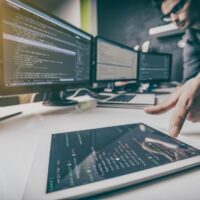 site reliability engineering on a tablet computer